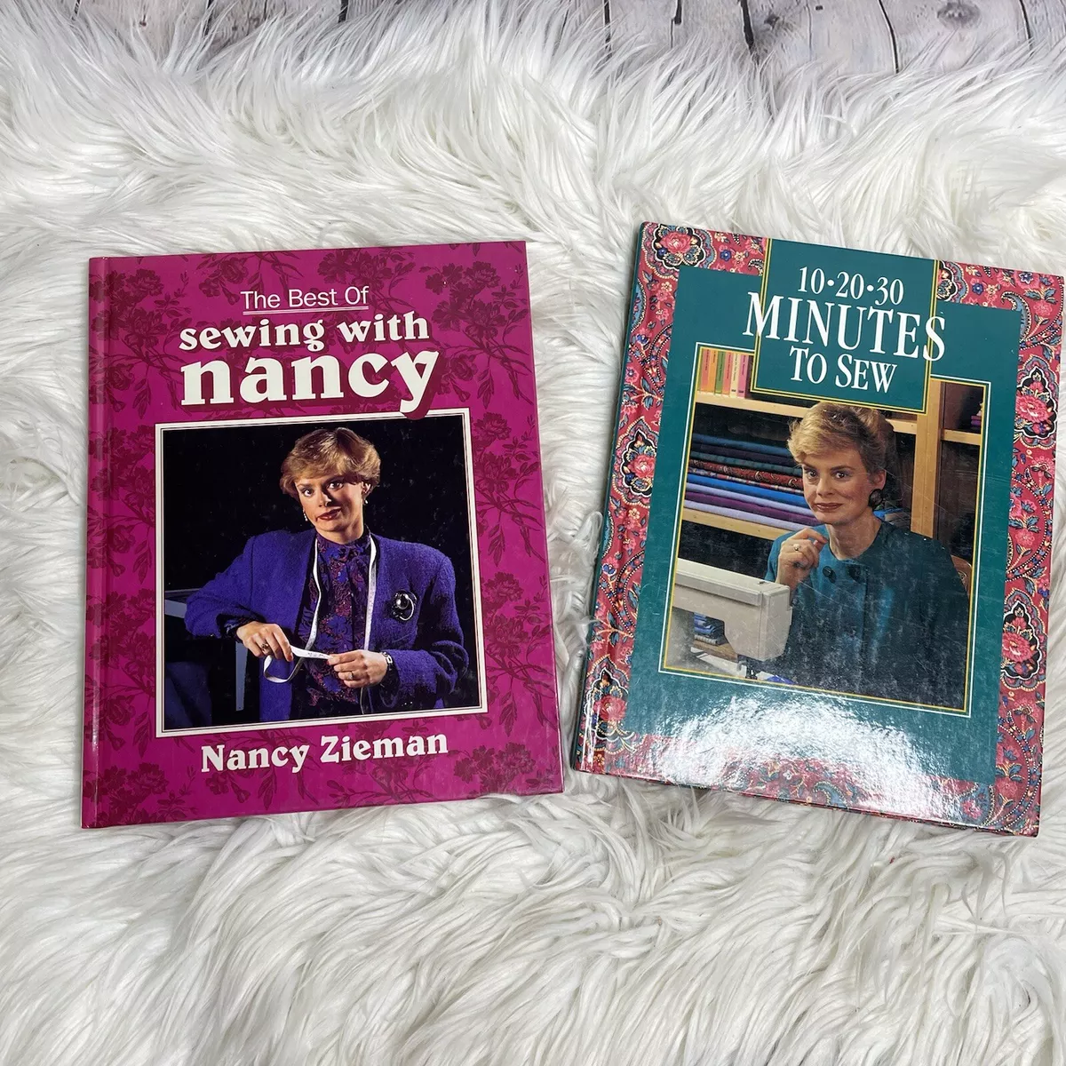 Sewing Books Lot, The Best Of Sewing With Nancy, 10 20 30 minutes To Sew