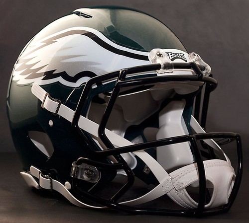 PHILADELPHIA EAGLES Riddell Speed Football Helmet Facemask (Odell Beckham Jr.) - Picture 4 of 4