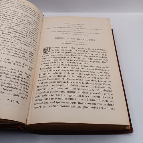 1918 Codex Iuris Canonici Code Of Canon Law Catholic Church Latin Antique Book - Picture 14 of 24