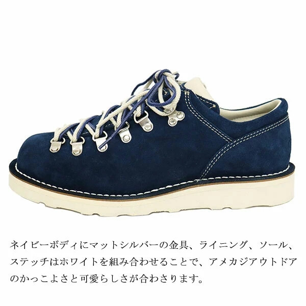 靴 Danner MT.RIDGE LOW CRISTY NAVY Danner x THREE WOOD D4007Z MOUNTAIN RIDGE LOW NAVY (ASK