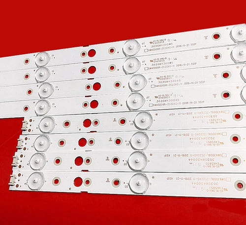 8Pcs/Set LED Strips For LG CRH-A4330300104L6CN CRH-A4330300105R74C 43UJ630V - Picture 7 of 9
