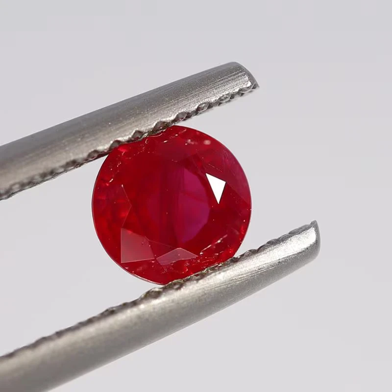 GGT Certified Natural Burma Heated Ruby 0.98cts Pinkish Red Color From Myanmar - Image 3 of 4
