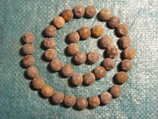 WW I WW1 Original German lead shrapnel bullet from Battlefield. Great War Relics