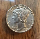 1943-P Mercury Silver Dime Lustrous Superb Gem BU++ - Lot 1 of 2