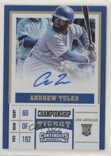 2017 Chronicles Contenders Rookie Championship Ticket 8/25 Andrew Toles #26 0lm