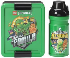 LEGO Trinkflasche + Brotdose LUNCH SET NINJAGO GREEN grün