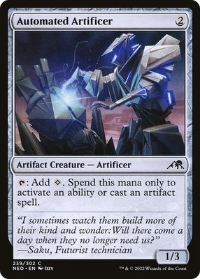 Automated Artificer 239 Kamigawa: Neon Dynasty Magic MTG