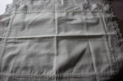 IKEA Vinter 2015 Tischset Platzset Deckchen 35x45cm weiß mit Spitze