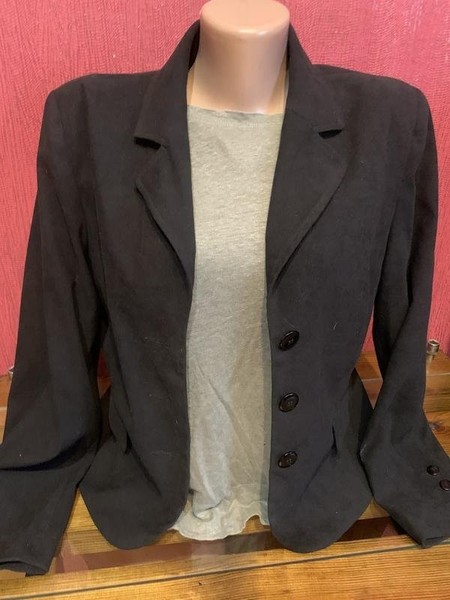 Women Jigsaw Blazer Black 38 / M / 46