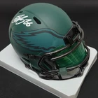 Saquon Barkley Signed/Auto Philadelphia Eagles Rave Mini Helmet Beckett Witness