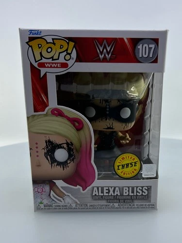 Funko POP! WWE Alexa Bliss Chase #107 Vinyl Figure DAMAGED BOX SEE PICS