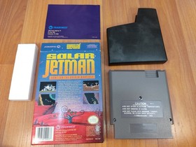 Nr MINTY BOX CIB Solar Jetman Jet man complete in nintendo nes clean lot nice