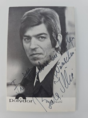 BATA ILLIC Autogramm Signiert Autograph Signed Original Autogrammkarte 