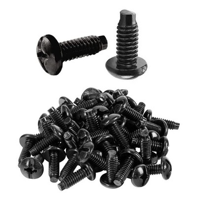 Cmple - Mounting Screws 10-32 x 0.5 inches, Pan Head Phillips Screw, Pilot Po...