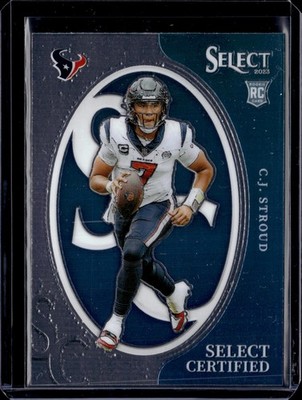 2023 Panini Select #CRO-CST C.J. Stroud Select Certified Rookies