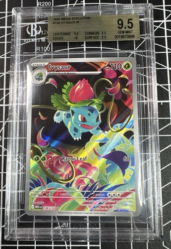 Ivysaur graded BGS 9.5 for sale on eBay