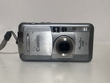 Canon PowerShot S40 4MP Digital Camera Silver Compact Point Shoot Untested