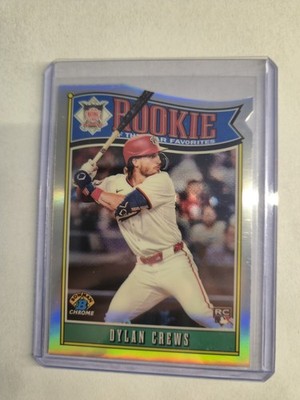 Dylan Crews -MLB Rookie (Rc) Of The Year Favorites - Die Cut -Topps Bowman 2025
