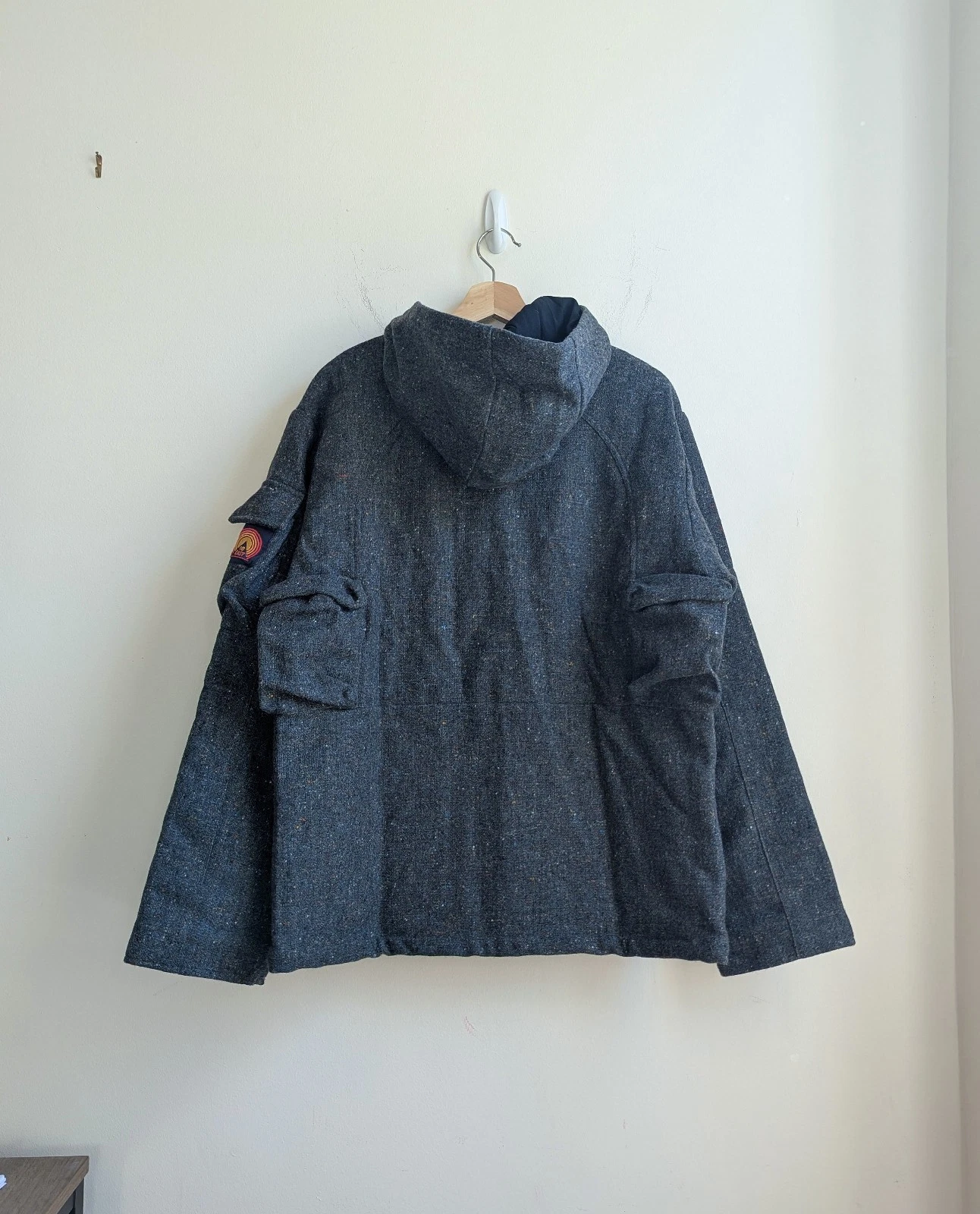 18 EAST Iscaire Molloy Tweed Parka Coat - NEW - M image 13