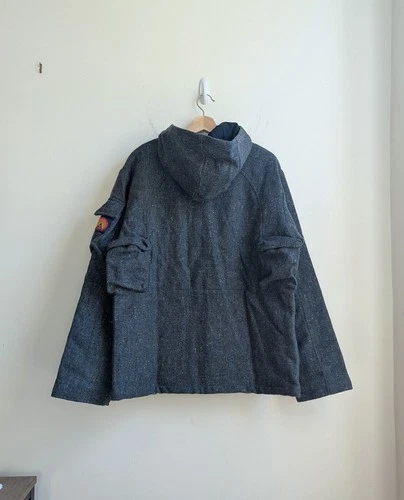 18 EAST Iscaire Molloy Tweed Parka Coat - NEW - M image 13