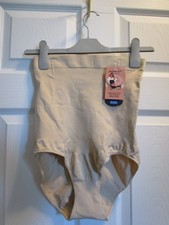 SHAPERMINT ALL DAY EVERY DAY HIGH-WAISTED SHAPER PANTIES IN NUDE SIZE XL/2XL