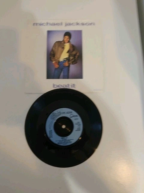 MICHAEL JACKSON - BEAT IT 12" TA 3258 EPIC 1983 VG/VG SINGLE Foto 3 de 3