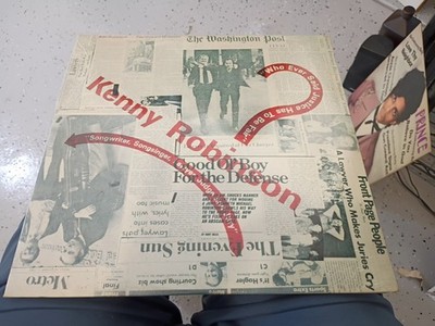 KENNY ROBINSON/ who ever said justice has to be fair/ LP/ NOS/FACTORY SEALED