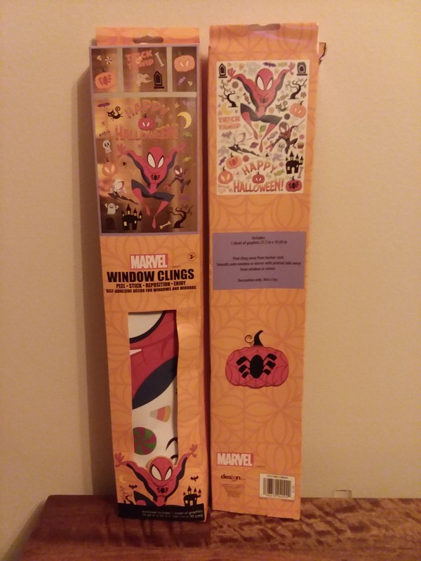 two sets Marvel window clings Spider-Man brand new 2024