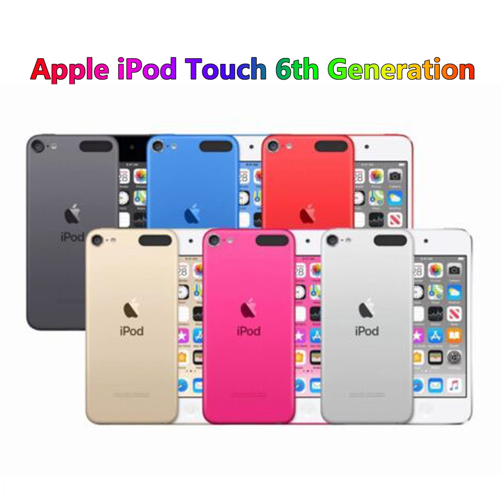 Apple iPod Touch 4th 5th 6th 7th Generation 16GB 32GB 64GB 128GB 256GB - Lot