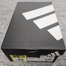 ADIDAS EMPTY SHOE/TRAINERS BOX black box with tissue paper (size UK 7 Eur 40)