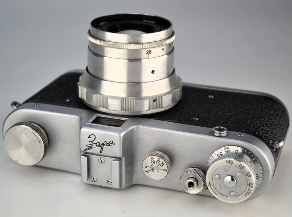 FULLY SERVICED! SOVIET USSR "FED ZARIA" camera + INDUSTAR-26m lens M39 f2.8/50 - Image 3 of 4