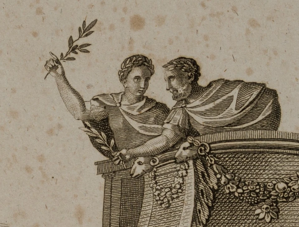 DÖBLER (*1788) nach Unbekannt (19.Jhd), Elephanti victarum gentium,  1819, KSt. - Bild 4 von 4