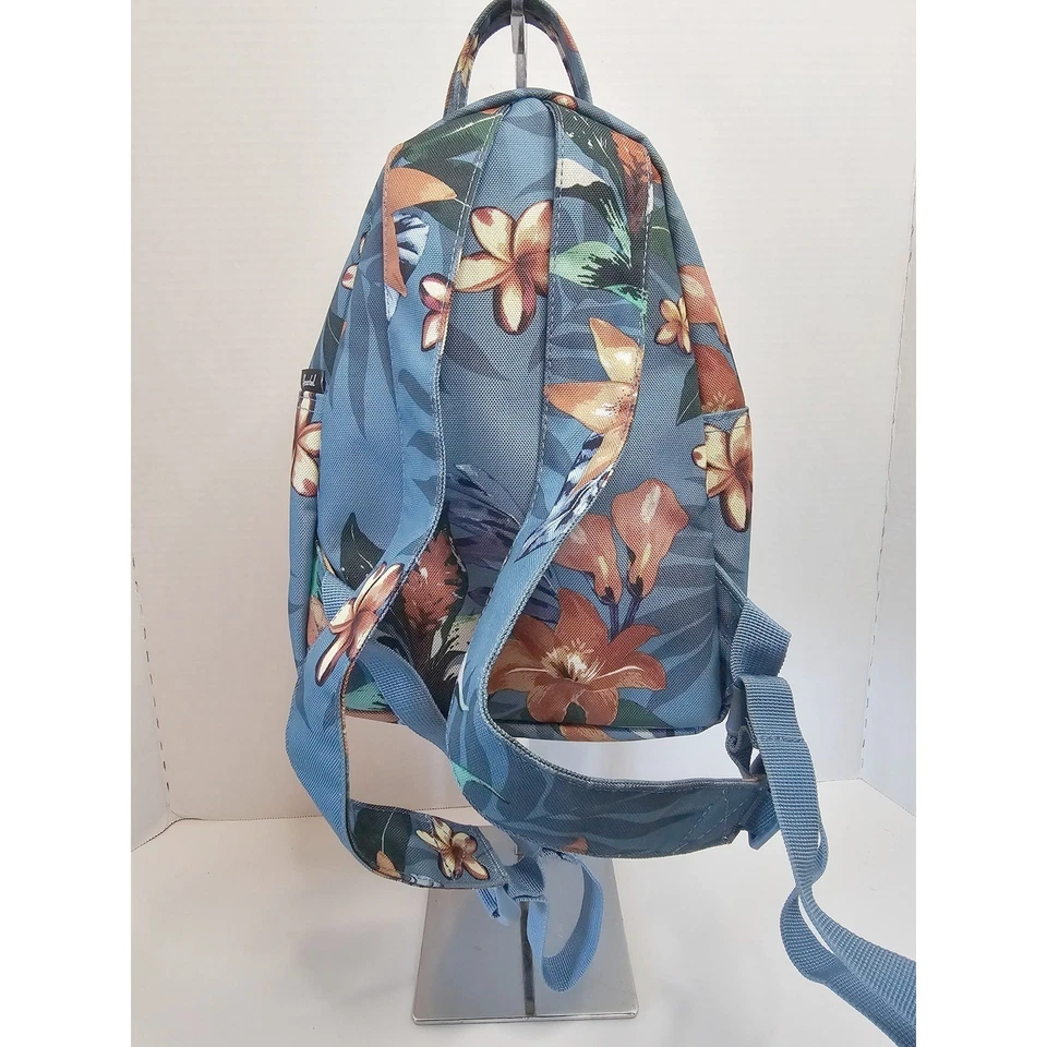 Herschel Supply Co. Nova 迷你夏季花卉蓝色背包 二手 1X — 第 4/4 张图片
