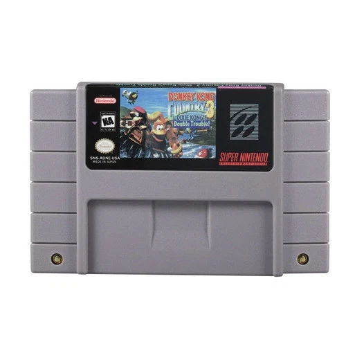 Authentic Nintendo SNES Donkey Kong Country 3