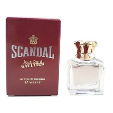 Jean Paul Gaultier Scandal Eau de Toilette 0.24oz Mini Men Sweet Masculine Scent