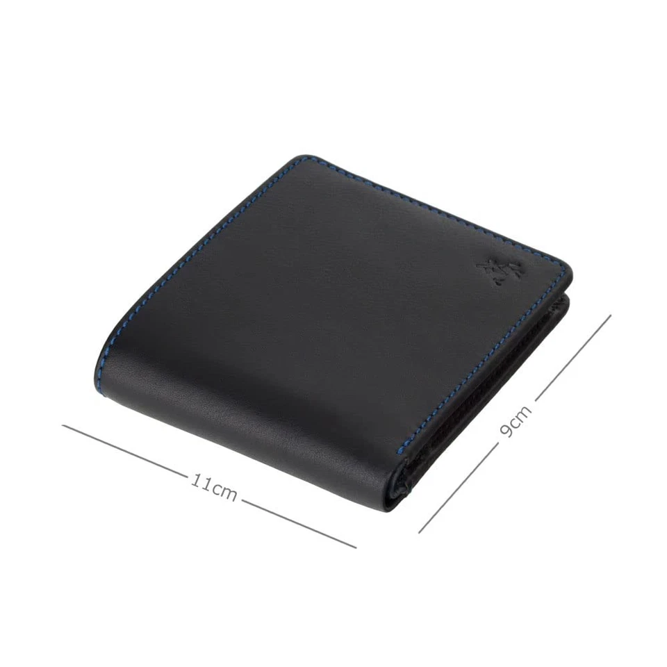 Cartera de Cuero Spectrum Collection Gulzar con RFID y Tap and Go SP61 Negra... Foto 3 de 4