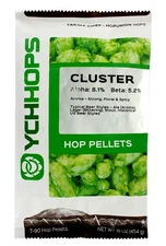 US Cluster Hop Pellets - 1 lb. for Home Brew Beer Making