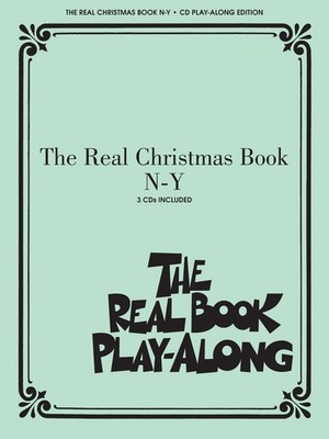 The Real Christmas Book Play-Along Vol N-Y Hal Leonard Audio Music 3 CD Set