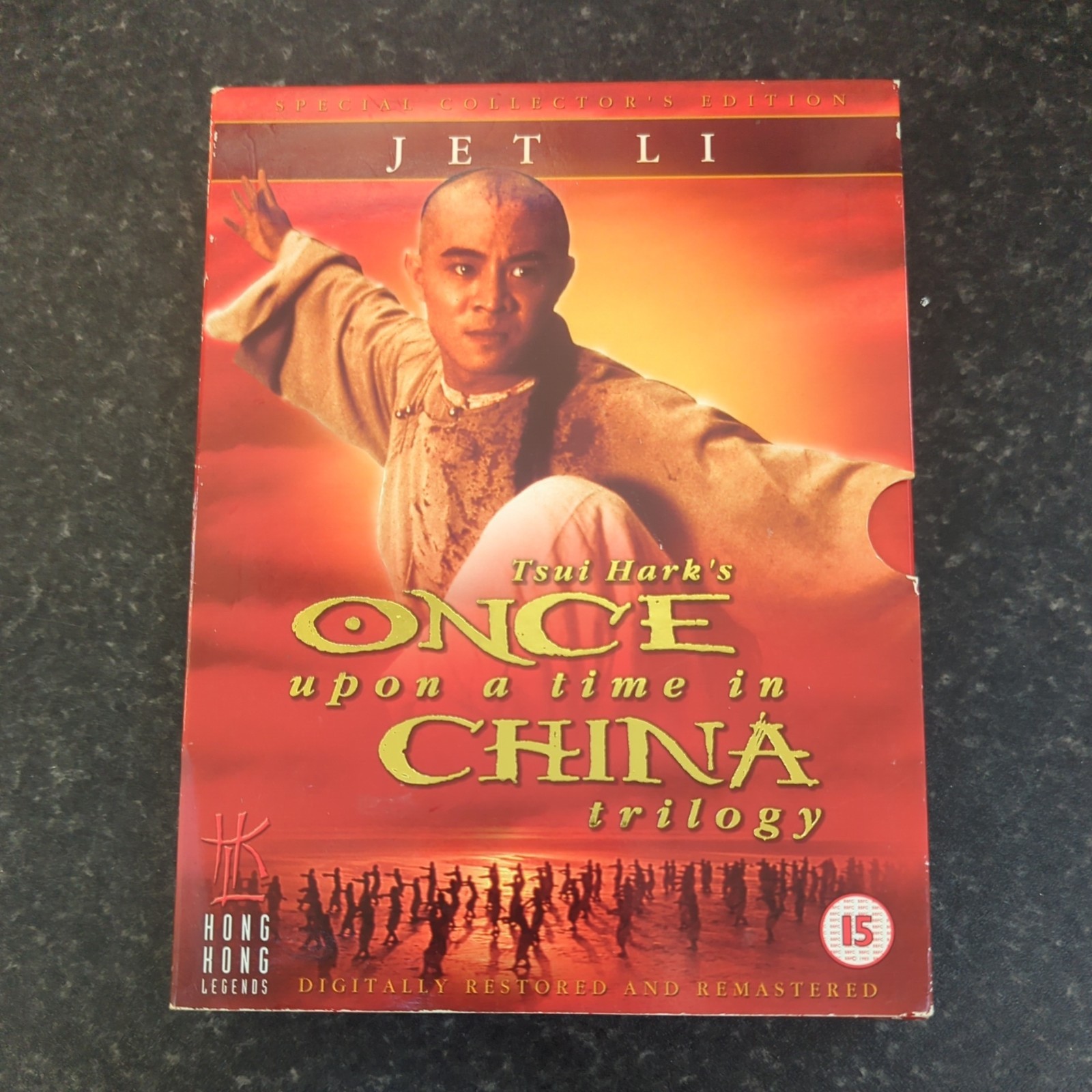 Once Upon a Time in China Trilogy DVD (2003) Jet Li, Hark (DIR) cert 15