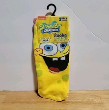 Spongebob Squarepants Patrick -2 Pack Ankle Socks One Size Fits Most New