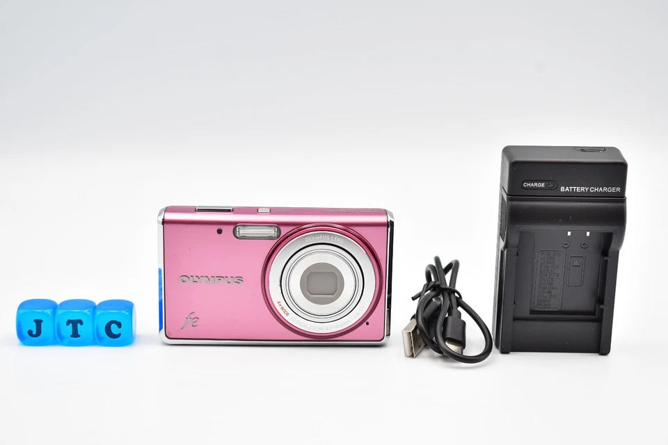 ⏯️[Excellent+5] Olympus FE FE-4020 14.0MP Digital Camera Digicam Pink From Japan - Image 3 of 4