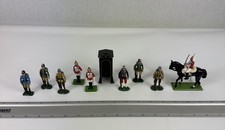 Lot of 11x Pcs Vintage BRITAINS Ltd Royal British  Unknown Lead Soldiers