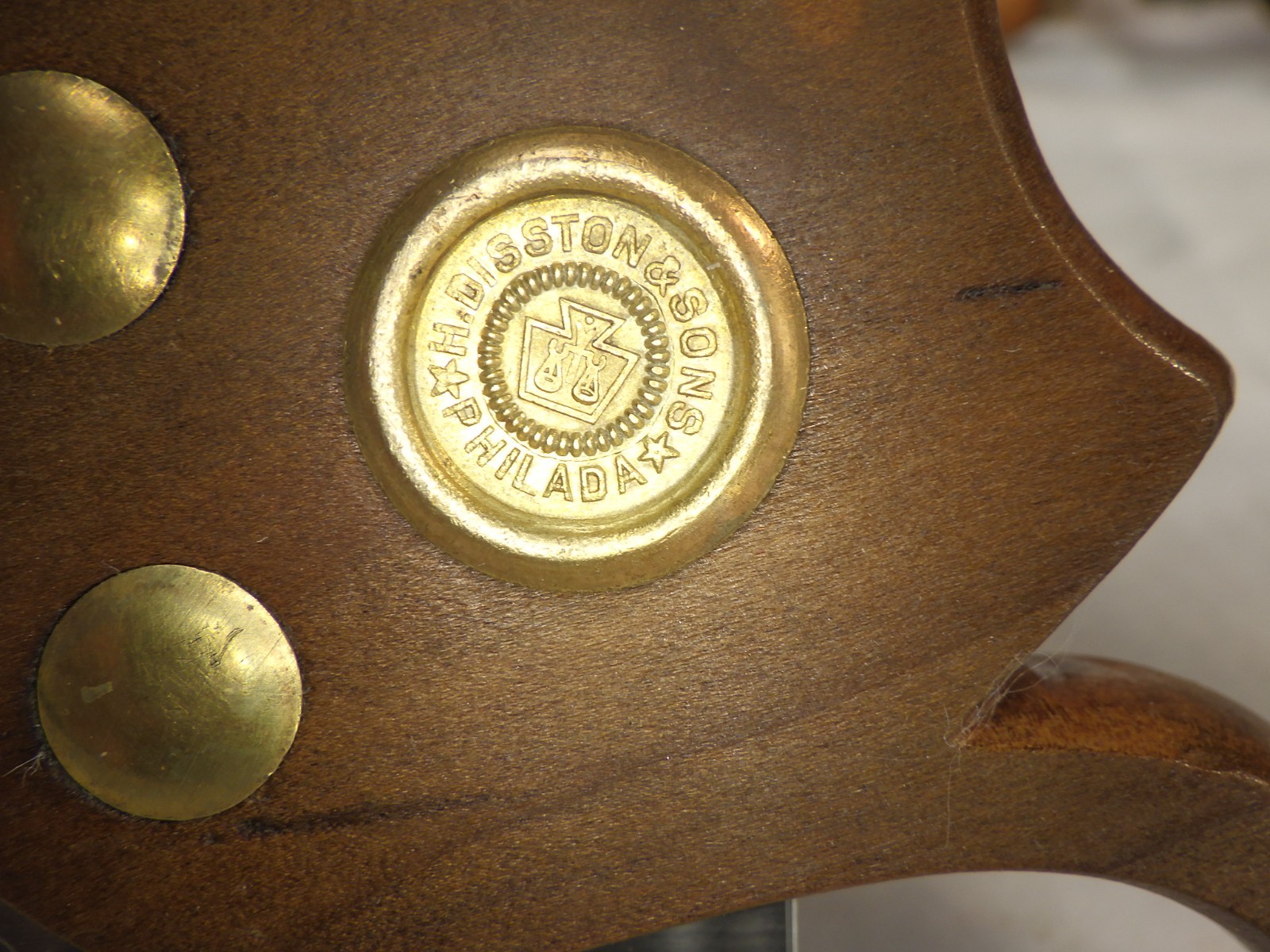 Disston 14" Back Saw, 12 ppi Cross Cut, New Saw Plate, 1896-17, inv 874