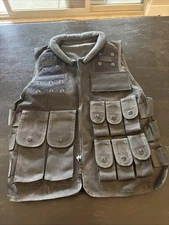 MetalTac Airsoft Tactical SWAT VEST Police Protection Black