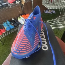 adidas Predator Edge.1 FG Predator Blue Football Cleats Men's US Size 8