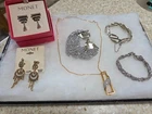 Vtg Jewelery Lot Signed MONET, TRIFARI, GOLDETTE N.Y. EARRINGS,BRACELETS,NECLACE