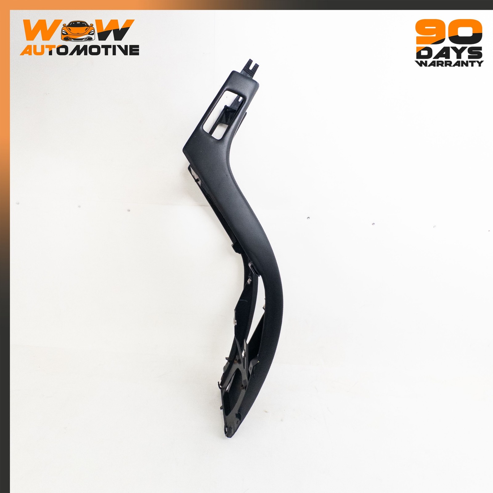 06-16 ASTON MARTIN V8 VANTAGE FRONT CENTER CONSOLE TRIM PANEL BLACK OEM