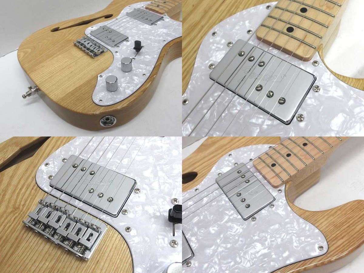 ギター Fender TRADNL 70s TELE THINLINE - NAT Fender Japan Traditional 70s Telecaster Thinline Guitar
