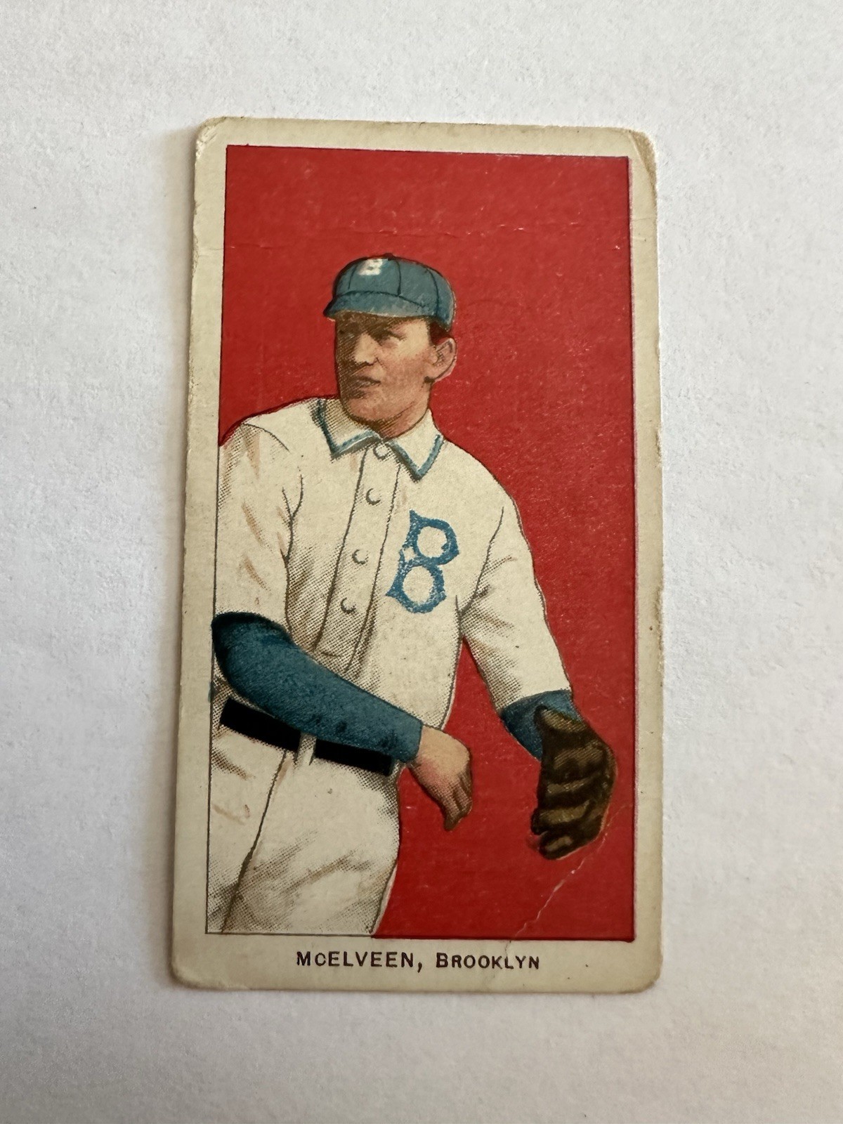 1909-11 T206 - Pryor McElveen 350 Back (RC)