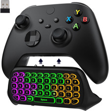 RGB Backlight Keyboard for Xbox One Controller, Xbox Series X/S, Wireless Chatpa